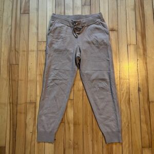 Banana Republic 100% Cashmere Jogger Pants Light Brown XS